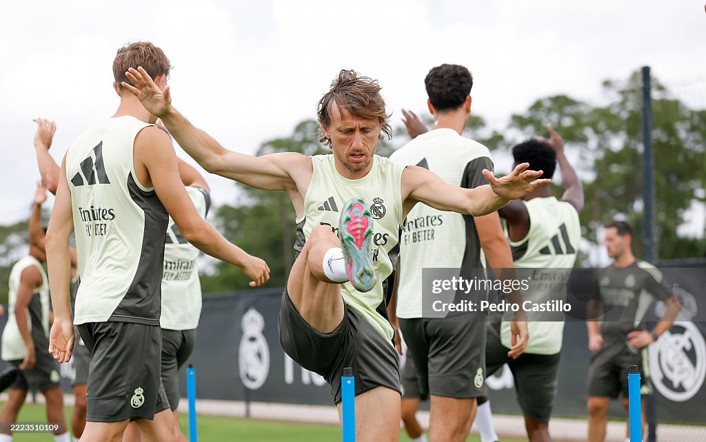 Real Madrid Training Session
