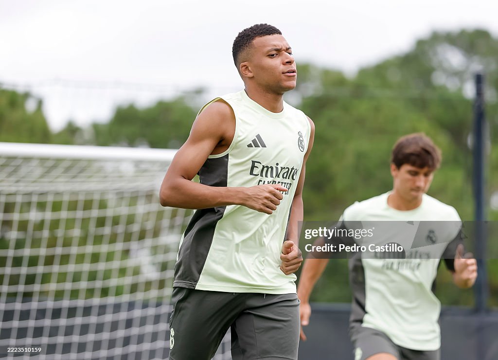 Real Madrid Training Session