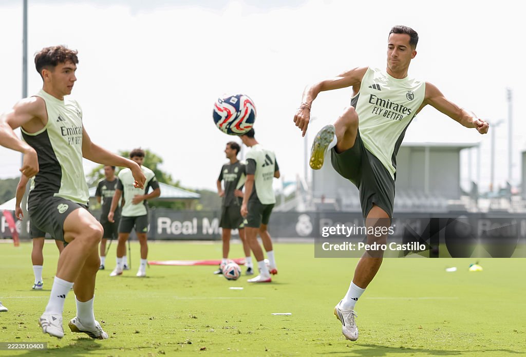 Real Madrid Training Session