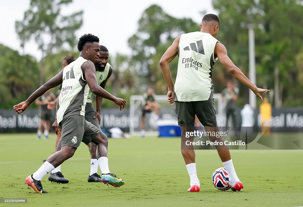 Real Madrid Training Session