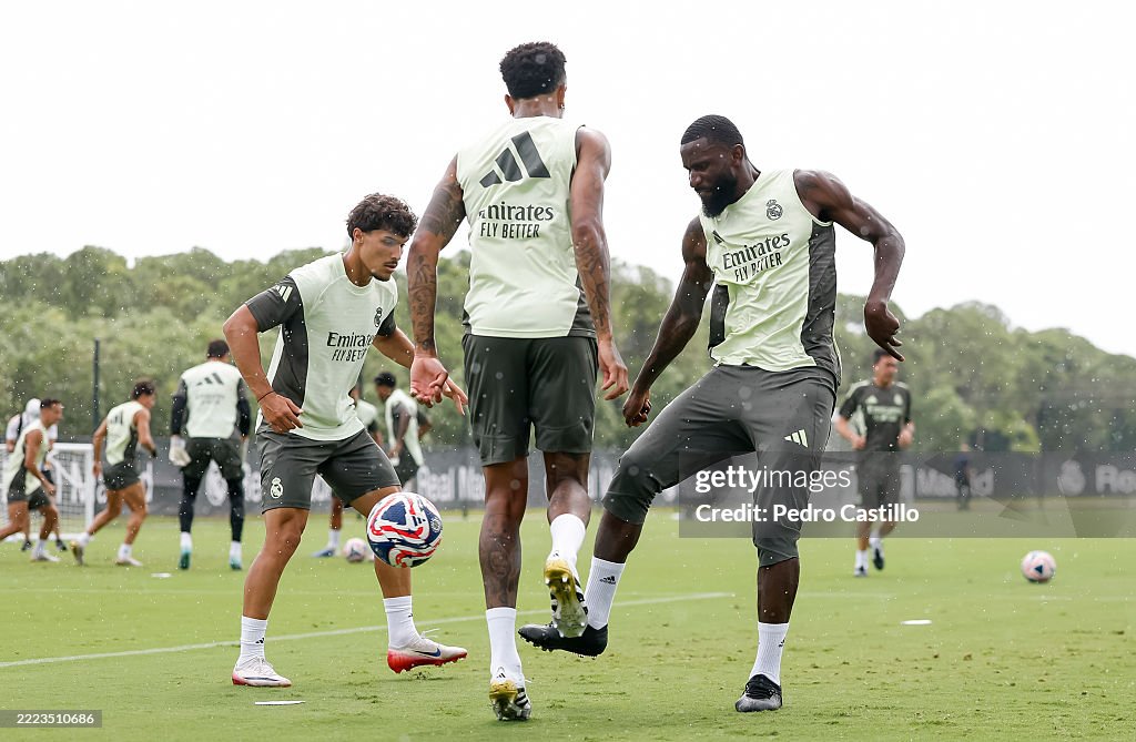 Real Madrid Training Session