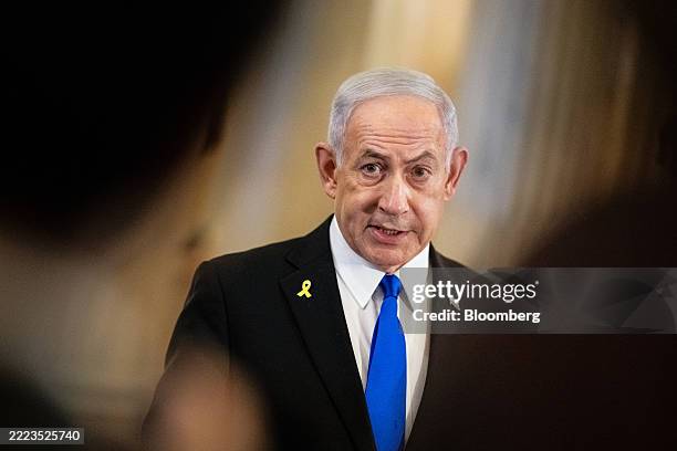 Netanyahu's 81,189 Benjamin Netanyahu Photos & High Res Pictures - Getty Images