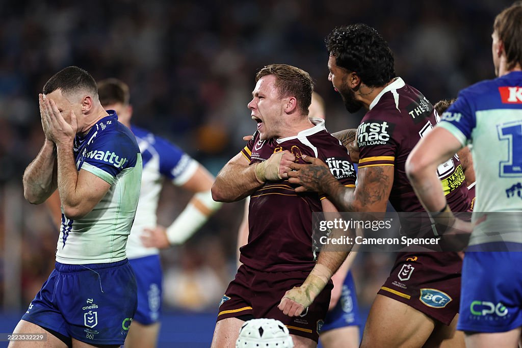 NRL Rd 18 - Bulldogs v Broncos