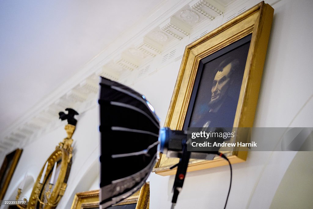 President Trump Meets With His Cabinet At The White House