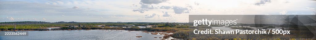 Panoramic view of lake against sky,Georgia