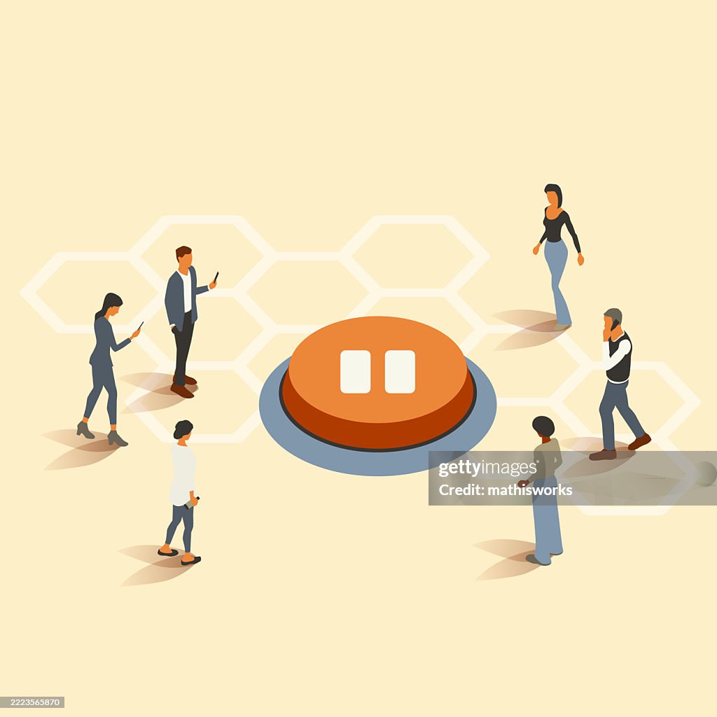 Pause button