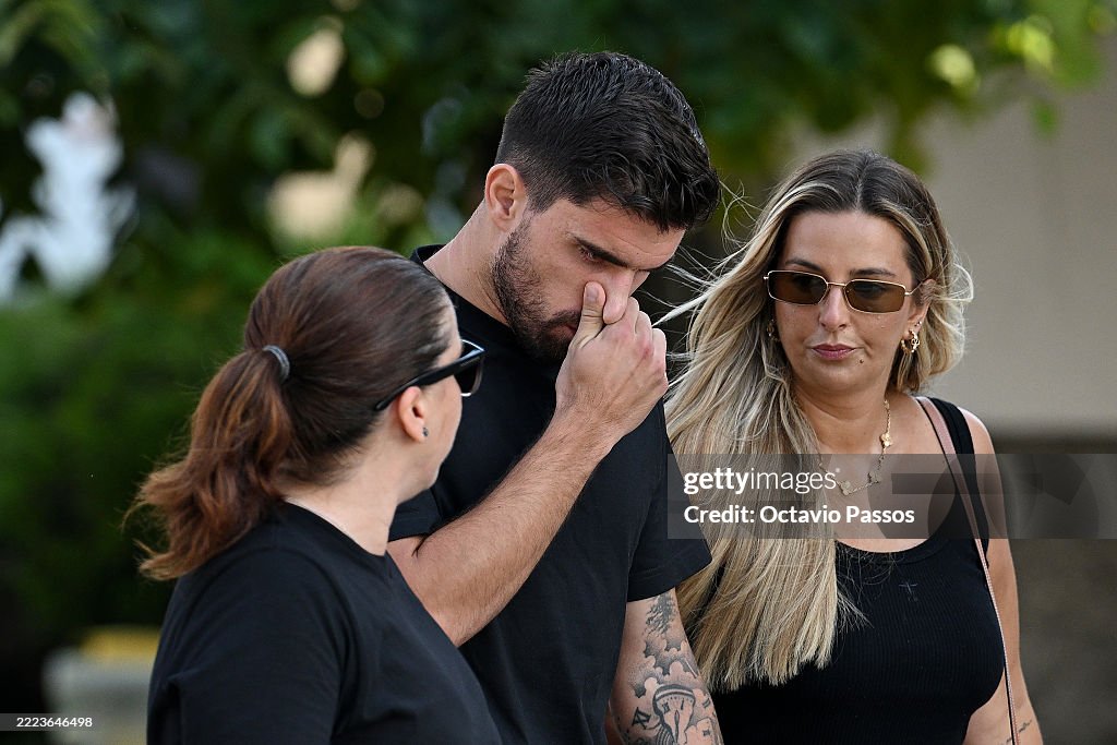 Funeral Held For Diogo Jota And Andre Silva In Their Hometown Of Gondomar