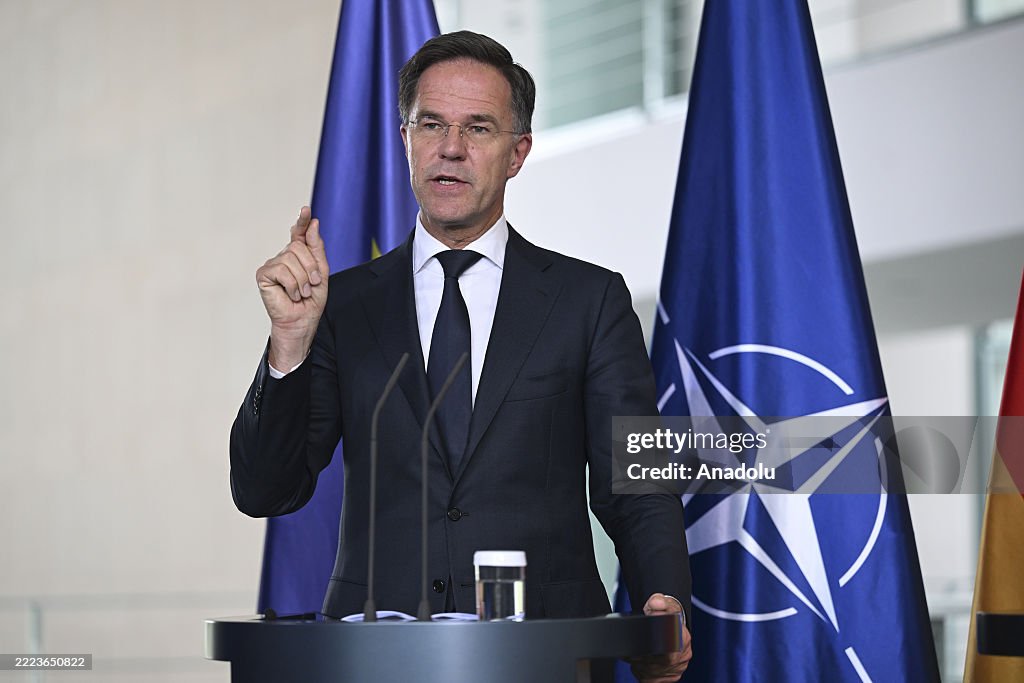 Mark Rutte Bio German Chancellor Friedrich Merz and NATO Secretary General Mark ...