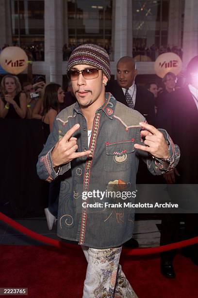 McLean of the Backstreet Boys arriving at the 2001 MTV Video Music Awards at the Metropolitan Opera House at Lincoln Center in New York City, 9/6/01....