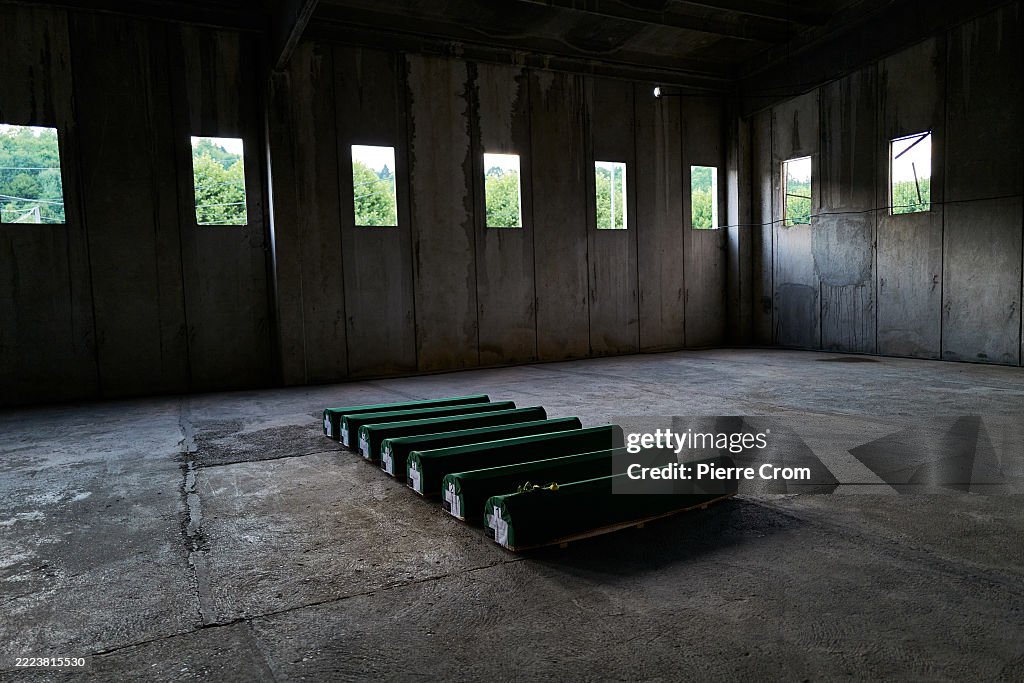 Remains Of Muslims Killed In The Srebenica Massacre Arrive Ahead Of 30th Anniversary