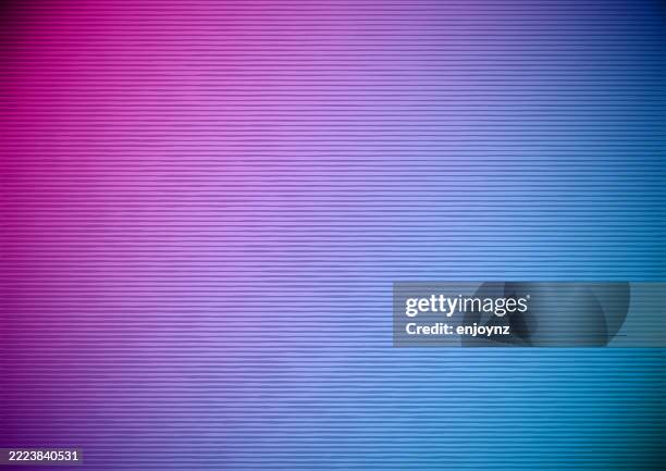 abstract pink and blue neon vaporwave screen lines pattern background - glitch texture stock illustrations