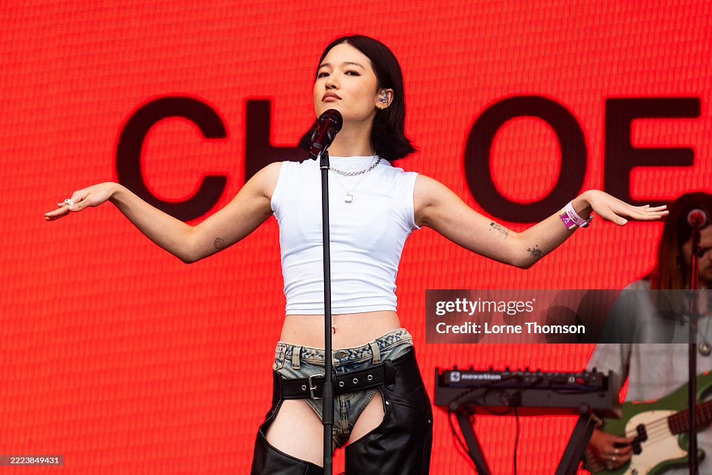 Qisha Chloe Qisha performs onstage during BST Hyde Park at Hyde Park on ...