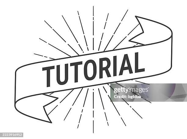 86 Tutorial Logo High Res Illustrations - Getty Images