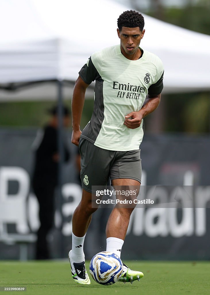 Real Madrid CF Training Session And Press Conference - FIFA Club World Cup 2025