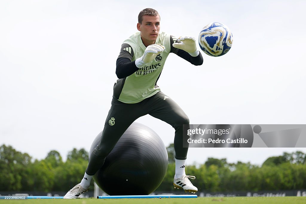 Real Madrid CF Training Session And Press Conference - FIFA Club World Cup 2025