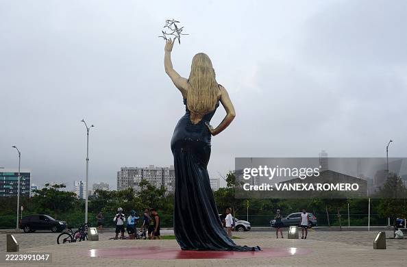 COLOMBIA-ENTERTAINMENT-SCULPTURE-VERGARA COLOMBIA-ENTERTAINMENT-SCULPTURE-VERGARA