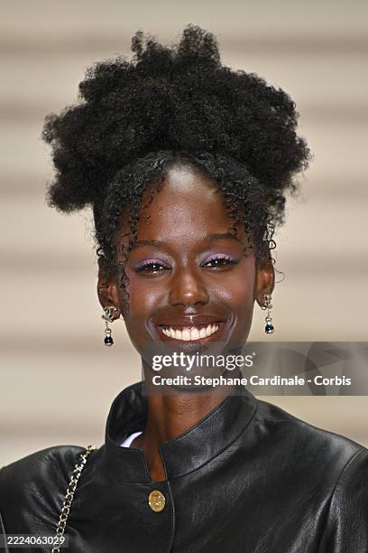 Ramata-Toulaye Sy attends the Chanel Haute Couture Fall/Winter 2025/2026 show as part of Paris Fashion Week on July 08, 2025 in Paris, France.