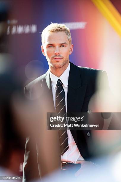 Nicholas Hoult attends the Los Angeles Premiere of Warner Bros. "Superman" at TCL Chinese Theatre at TCL Chinese Theatre on July 07, 2025 in...
