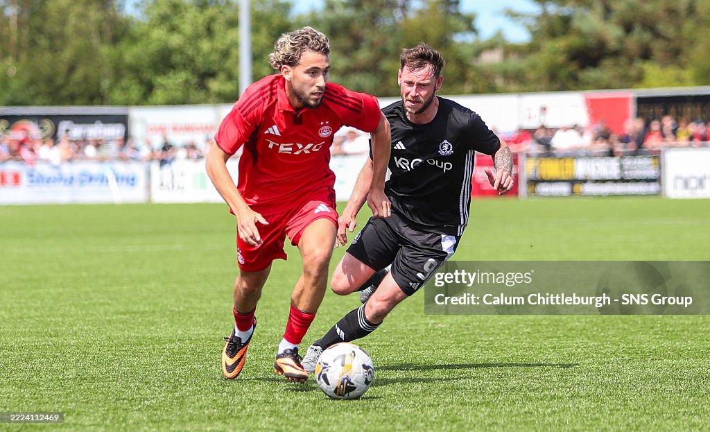 Cove Rangers v Aberdeen - Pre-Season Friendly