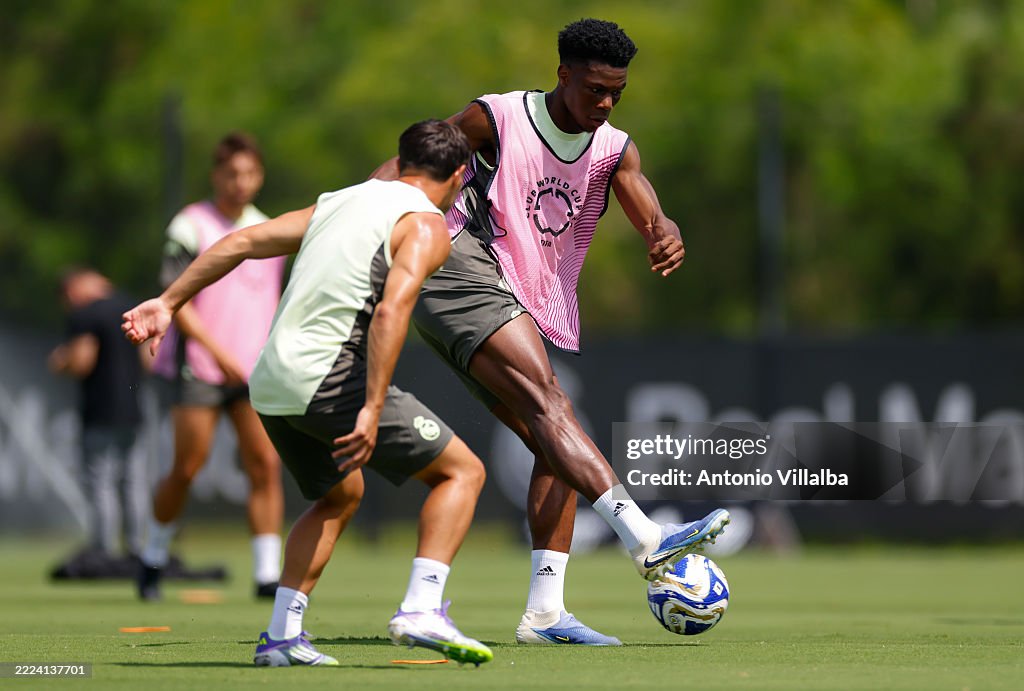 Real Madrid CF Training Session