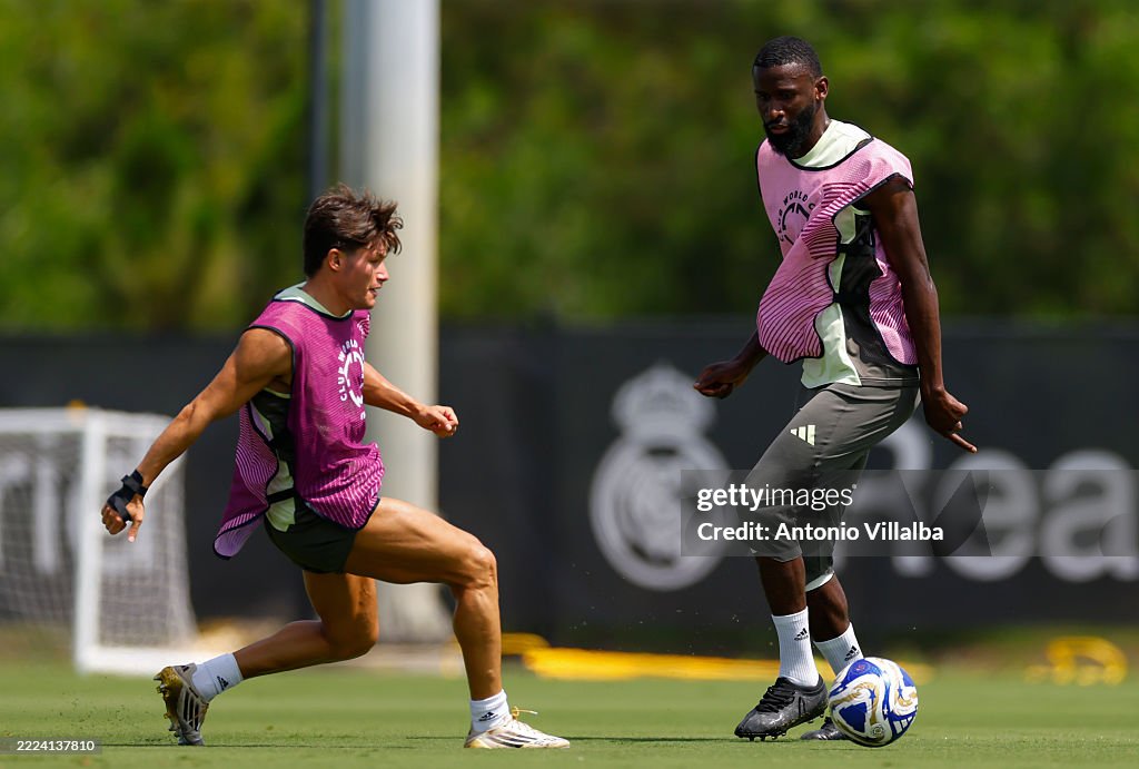 Real Madrid CF Training Session
