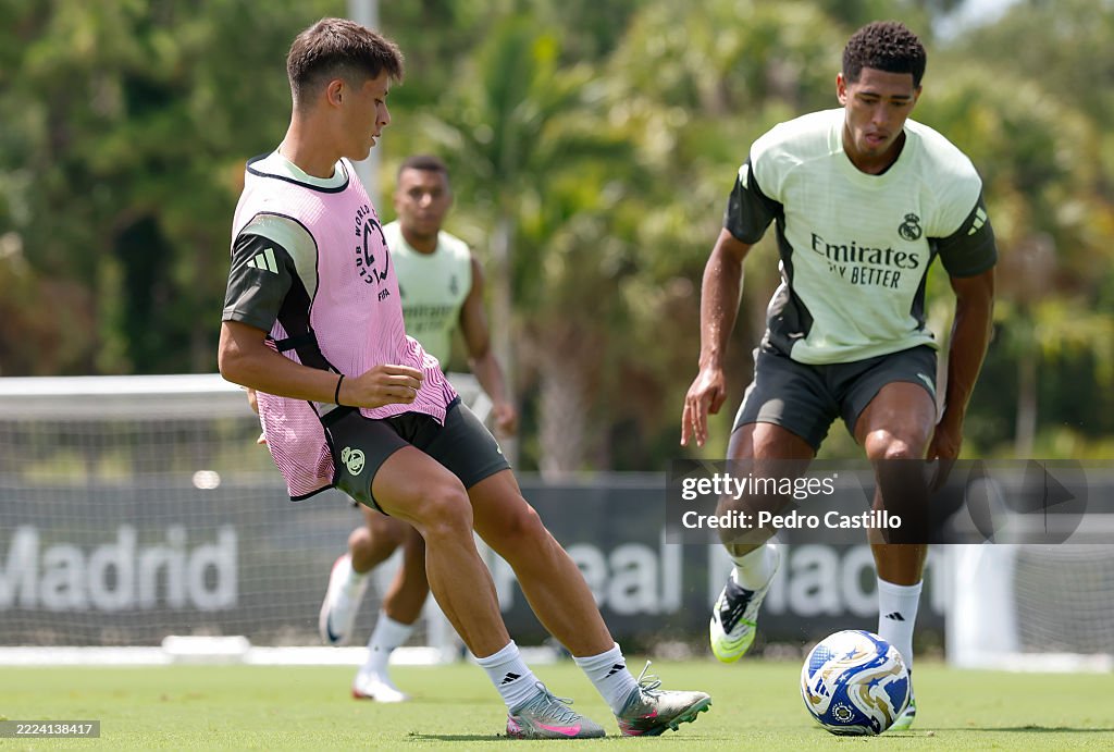 Real Madrid CF Training Session And Press Conference - FIFA Club World Cup 2025