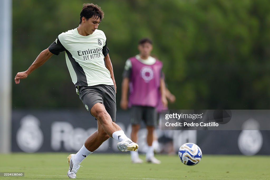 Real Madrid CF Training Session And Press Conference - FIFA Club World Cup 2025