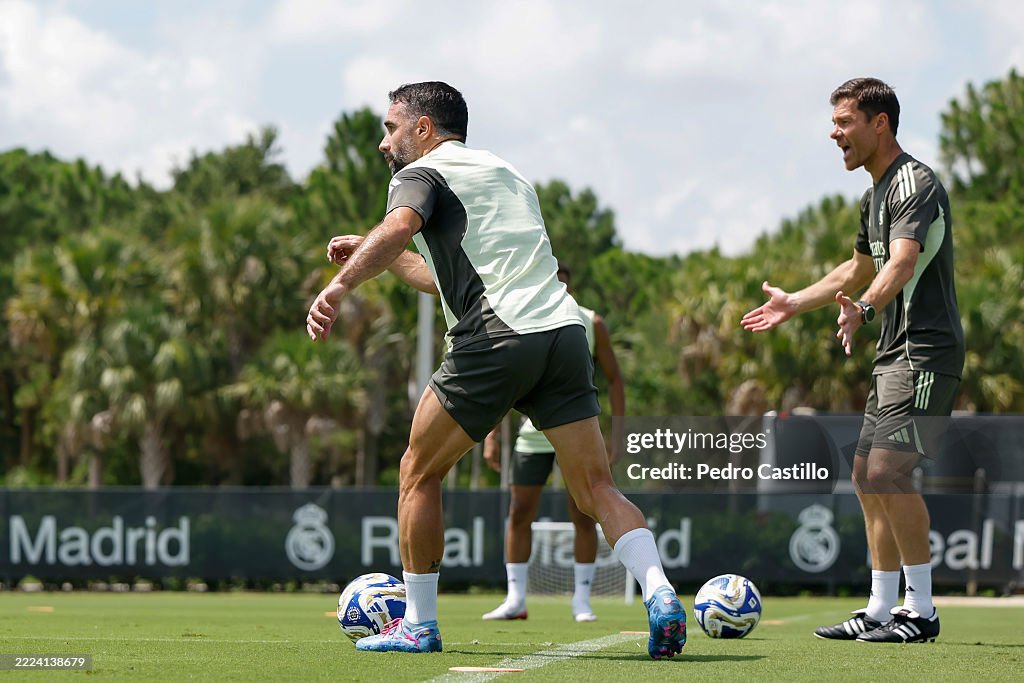 Real Madrid CF Training Session And Press Conference - FIFA Club World Cup 2025
