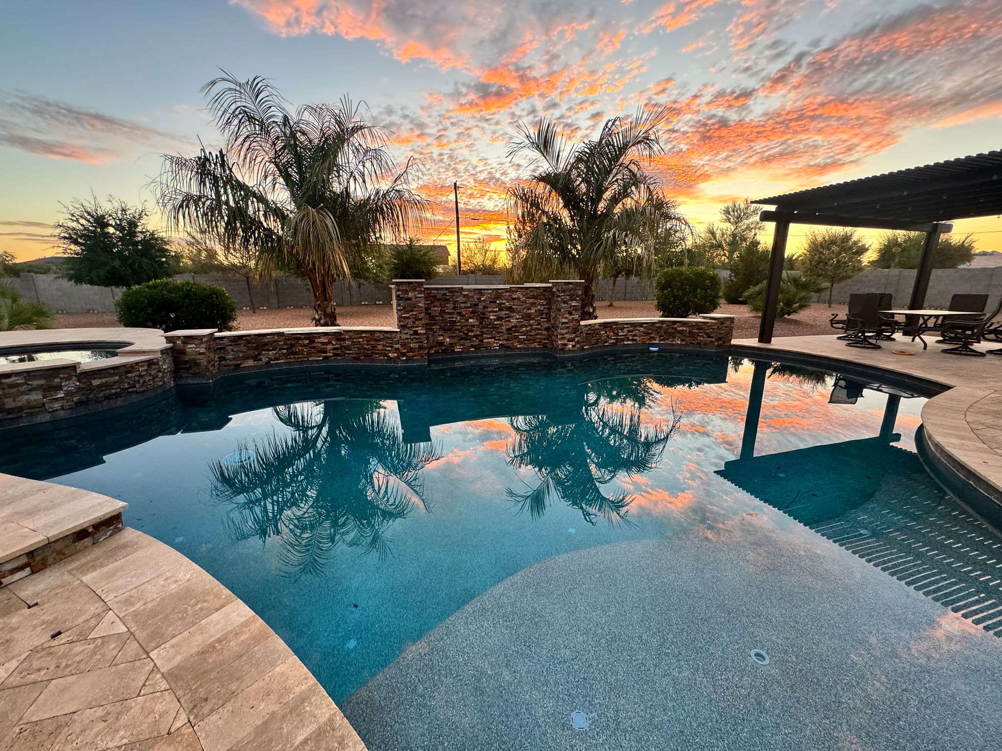 luxury pergola