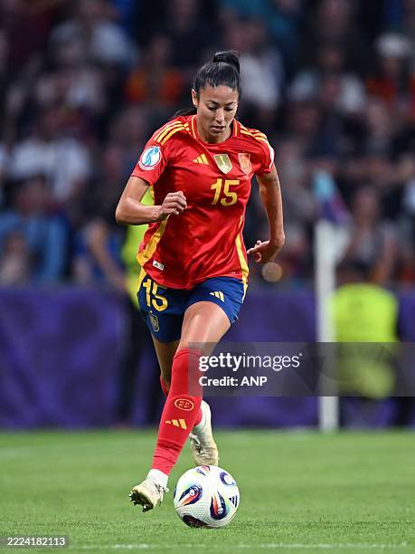 Leila Ouahabi of Spain during the European Championship Group B match between Italy and Spain at Stadion Wankdorf in Bern, Switzerland. ANP |...