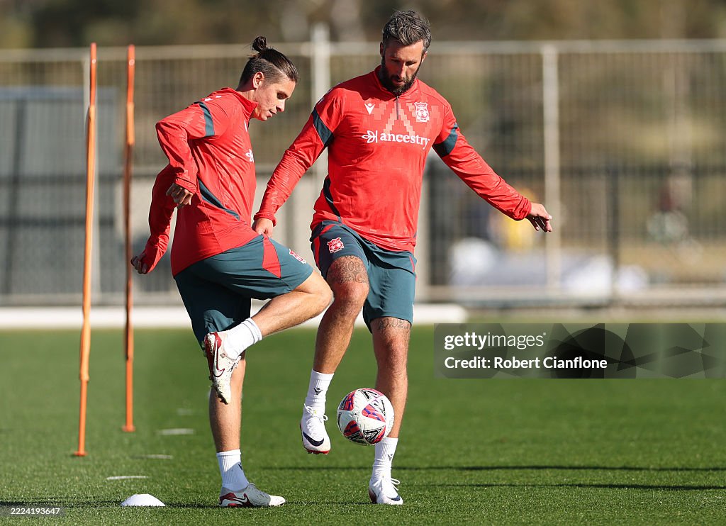 Wrexham AFC Media Opportunity And Training Session