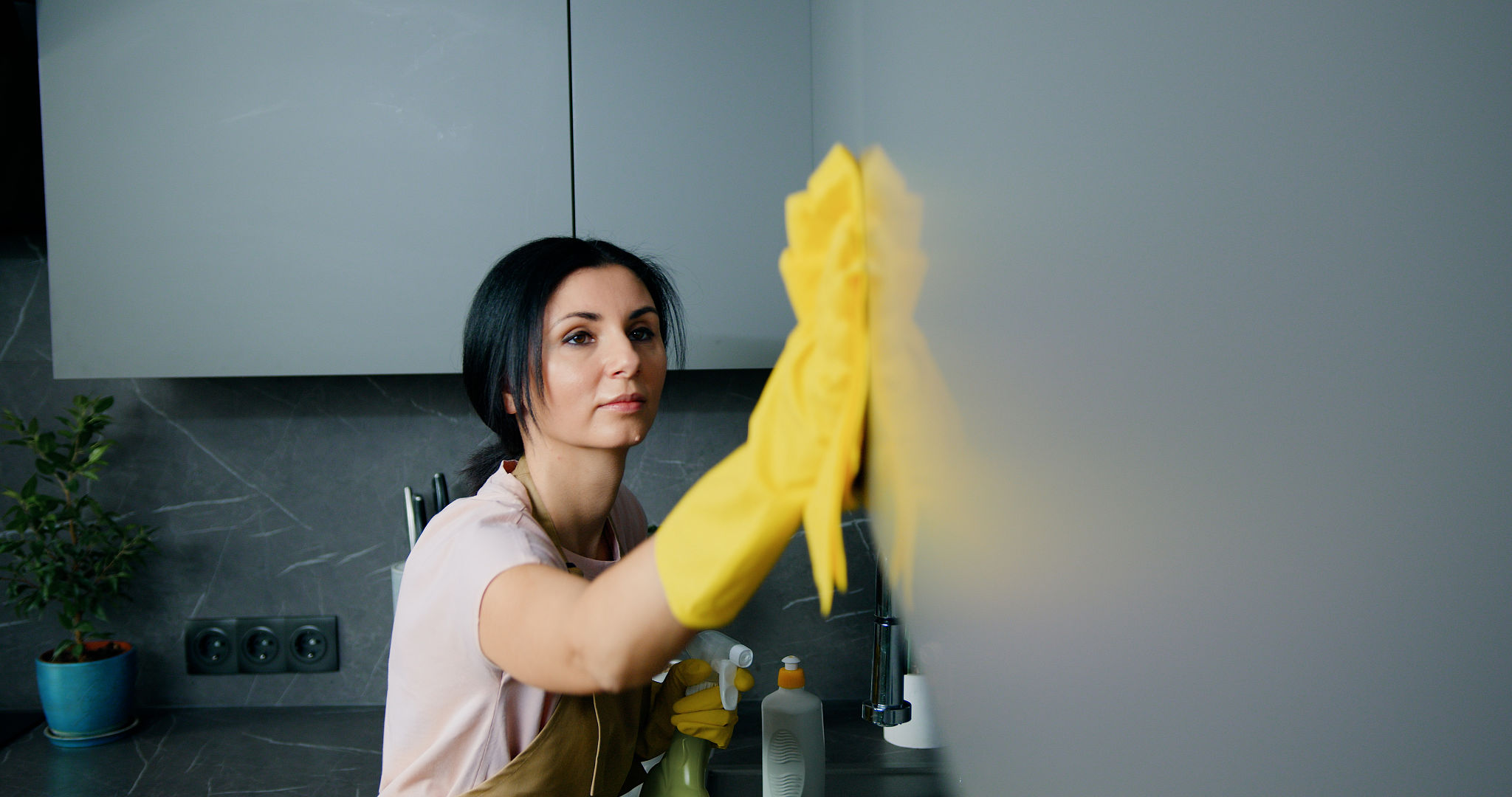 cleaning different surfaces