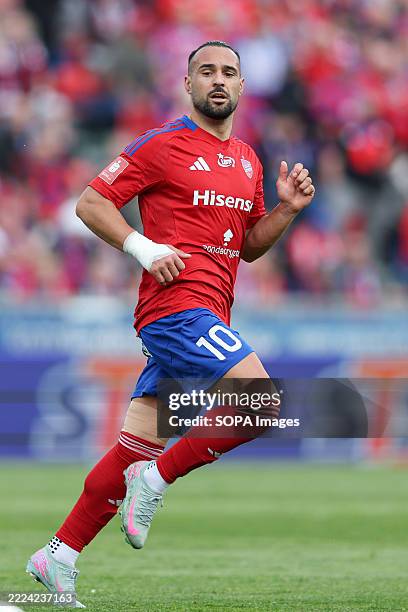 Ivi Lopez of Rakow Czestochowa seen during Polish League PKO BP Ekstraklasa 2024/2025 football match between Rakow Czestochowa and Widzew Lodz at...