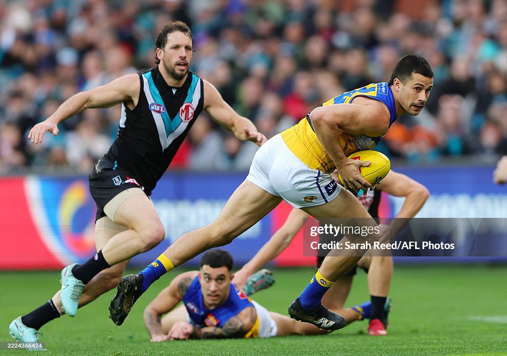 AFL Rd 18 - Port Adelaide v West Coast