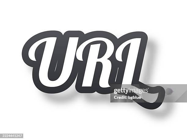 url - uniform resource locator - 3d text with shadow on white background - information resources stock illustrations