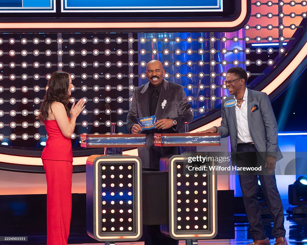 IRLANDA HILLER, STEVE HARVEY, LEONARD DESHIELD