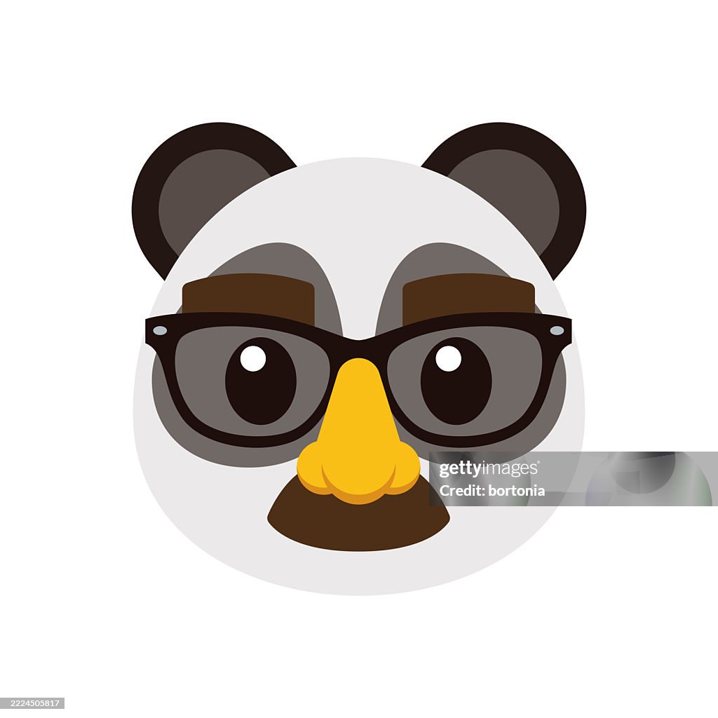 Panda in Disguise Emoji Icon