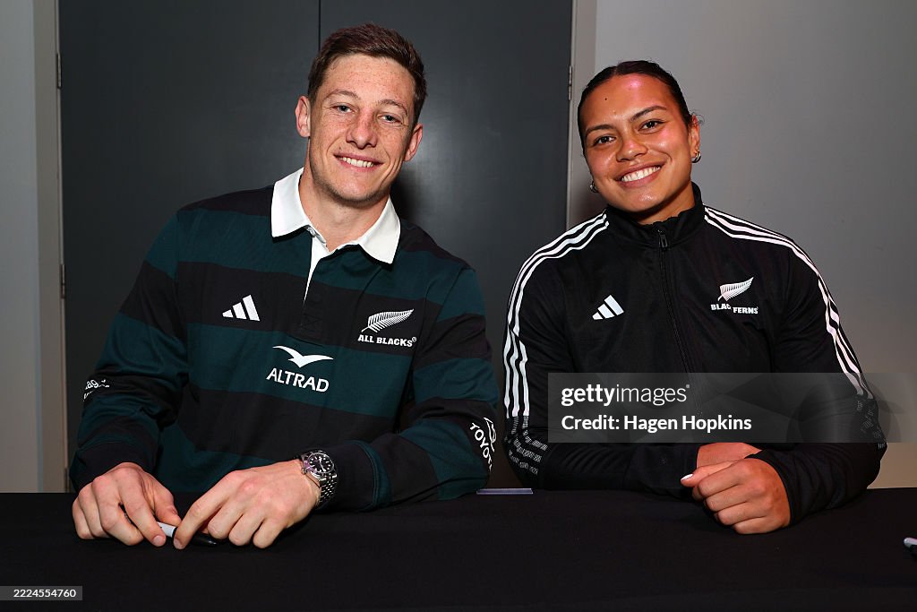 New Zealand All Blacks & Black Ferns Joint Media Opportunity