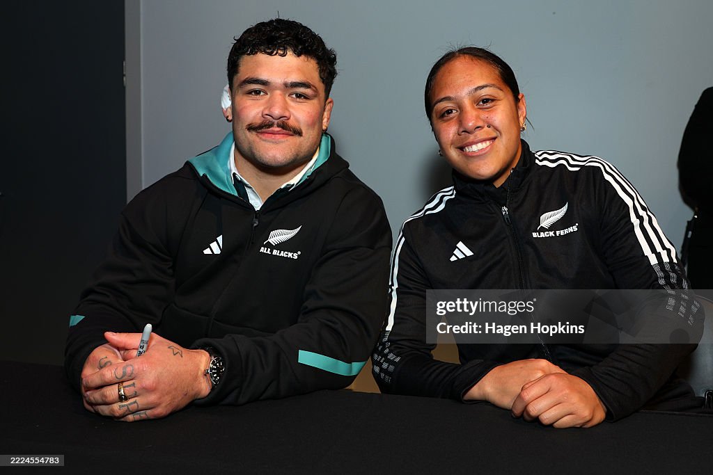 New Zealand All Blacks & Black Ferns Joint Media Opportunity