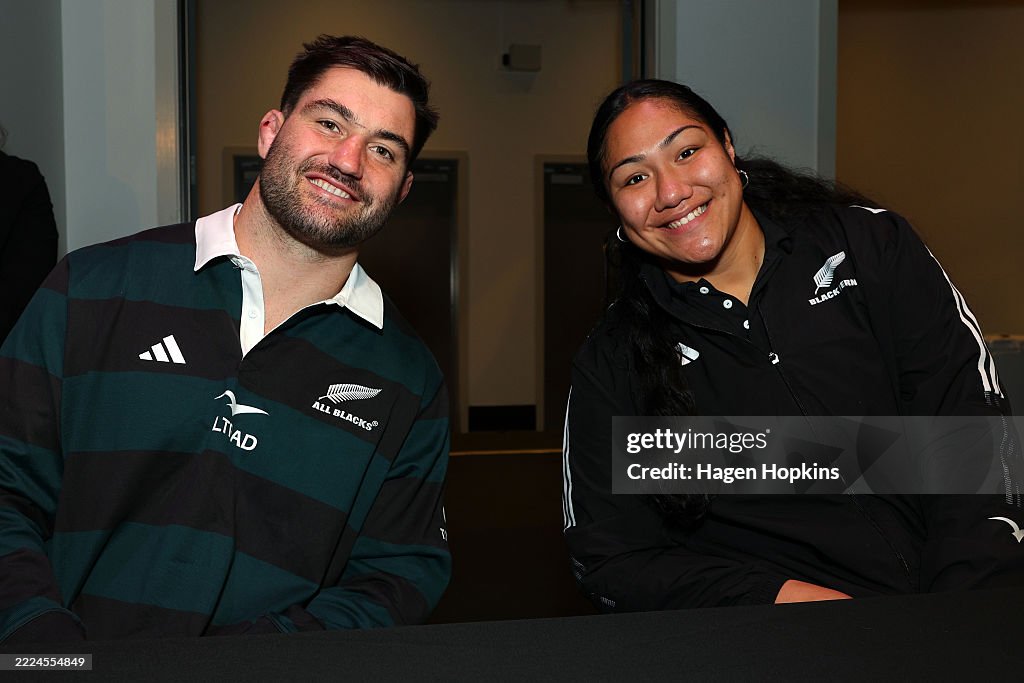 New Zealand All Blacks & Black Ferns Joint Media Opportunity