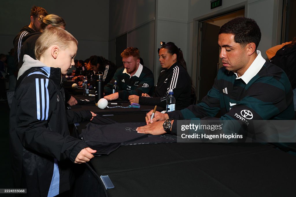 New Zealand All Blacks & Black Ferns Joint Media Opportunity