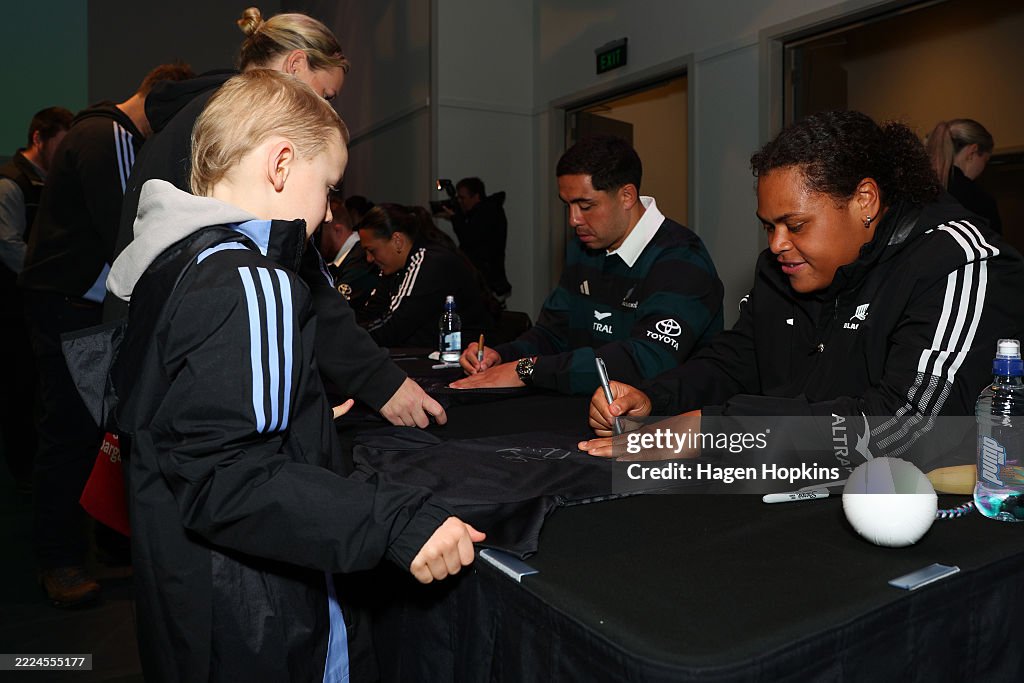New Zealand All Blacks & Black Ferns Joint Media Opportunity