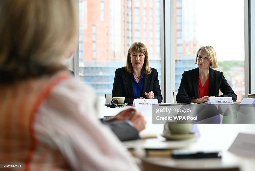 Chancellor Rachel Reeves Announces Financial Services Reforms In Leeds