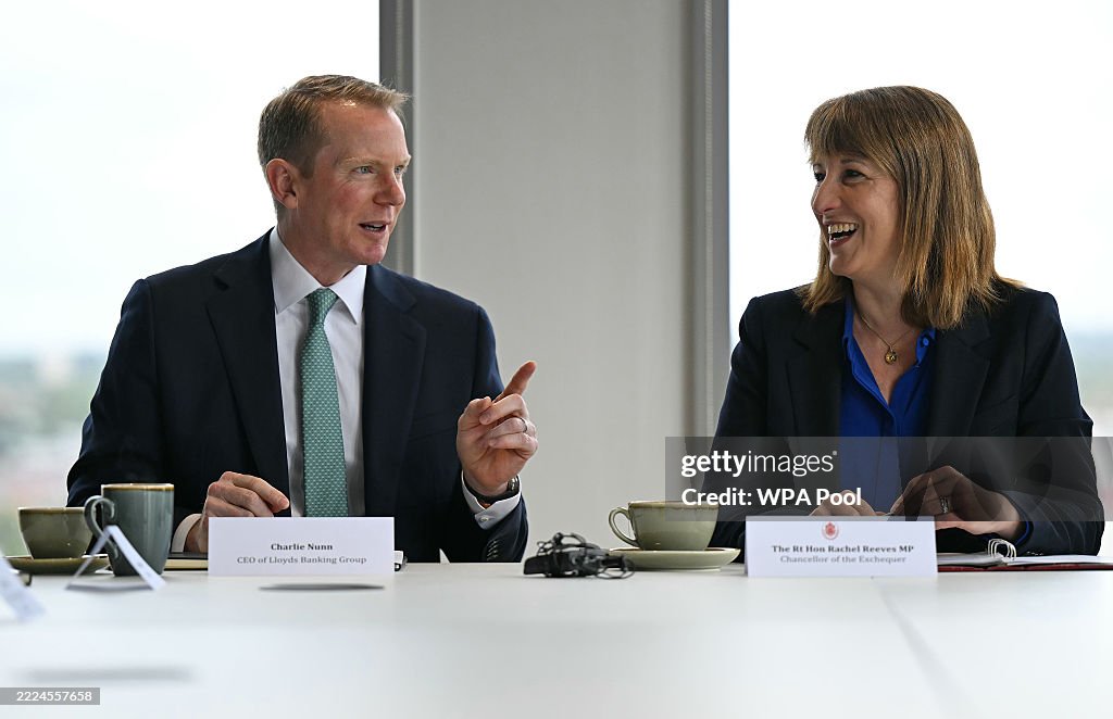 Chancellor Rachel Reeves Announces Financial Services Reforms In Leeds