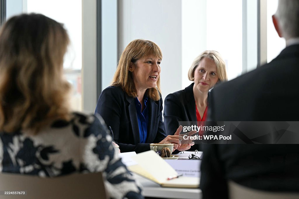 Chancellor Rachel Reeves Announces Financial Services Reforms In Leeds
