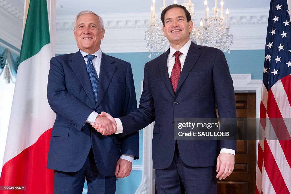 US-ITALY-DIPLOMACY-RUBIO-TAJANI