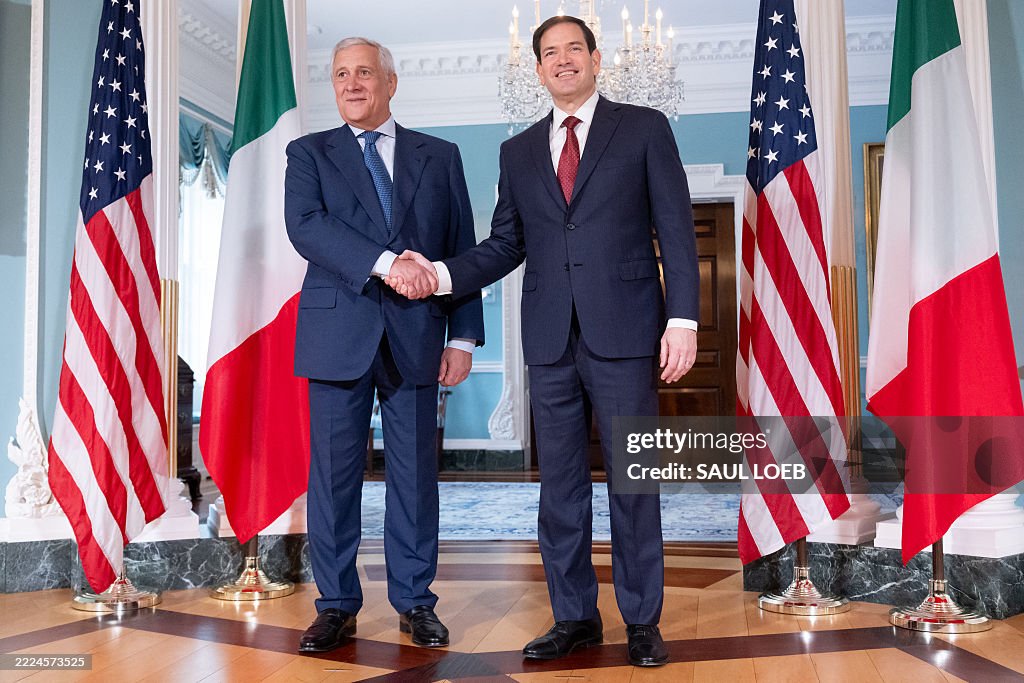 US-ITALY-DIPLOMACY-RUBIO-TAJANI