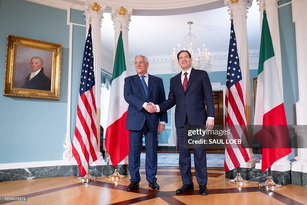US-ITALY-DIPLOMACY-RUBIO-TAJANI