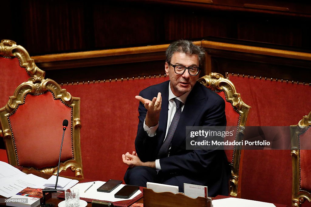 Question time in the Senate chamber