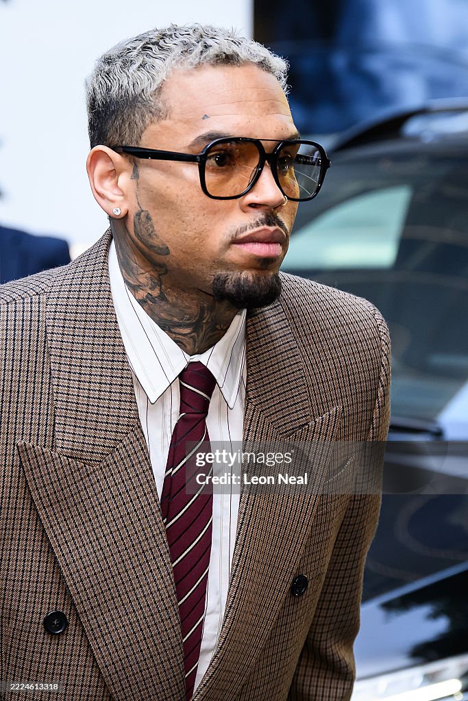 Chris Brown Appears In Court Charged With Grievous Bodily Harm With Intent